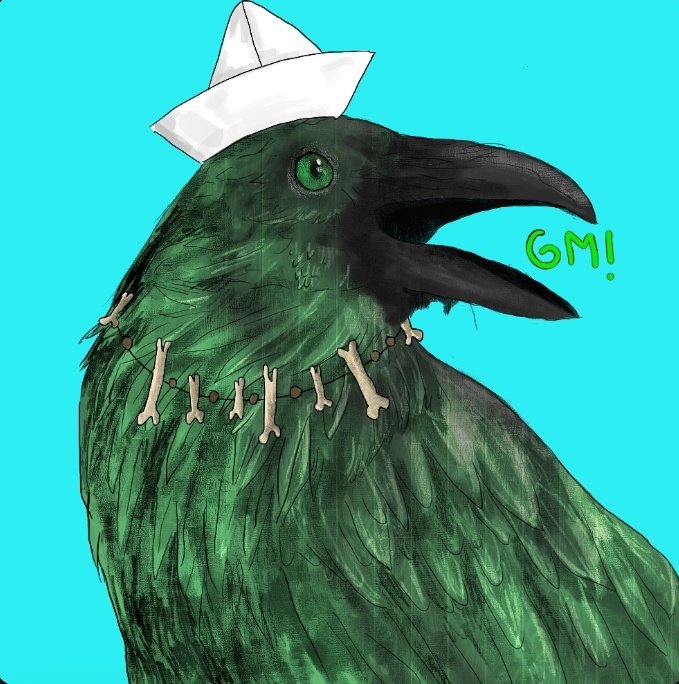 BobbySkullz's tweet photo. Once a crow 
Always a crow
🐦‍⬛  🔪 
$caw #crocrow https://t.co/zvPHnnTQ55