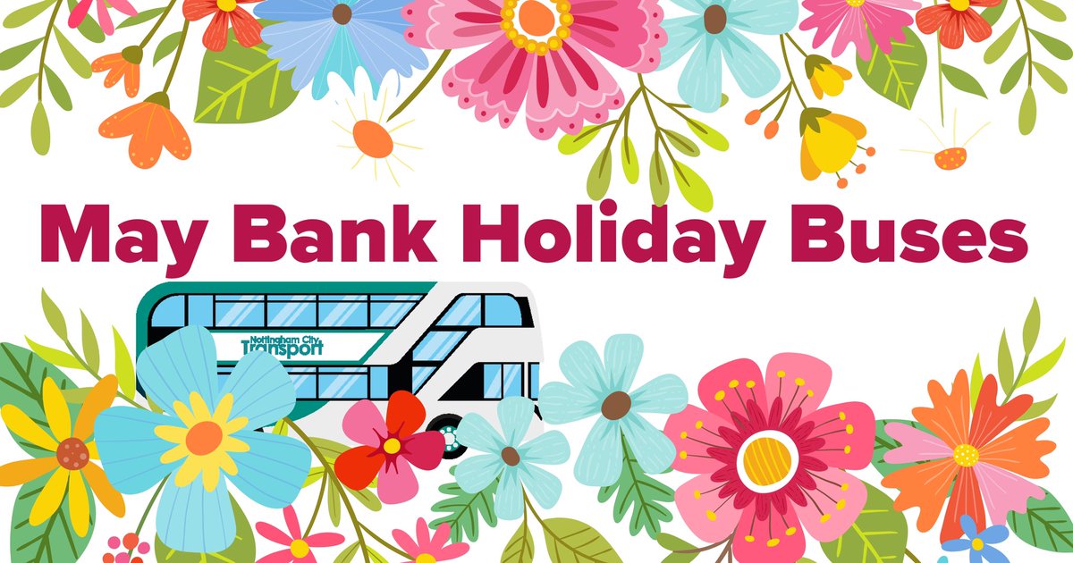 Next weekend is another #BankHoliday weekend!

Our buses will run to a Sunday timetable on Bank Holiday Monday, 27th May. 

Full info: nctx.co.uk/may-bank-holid…