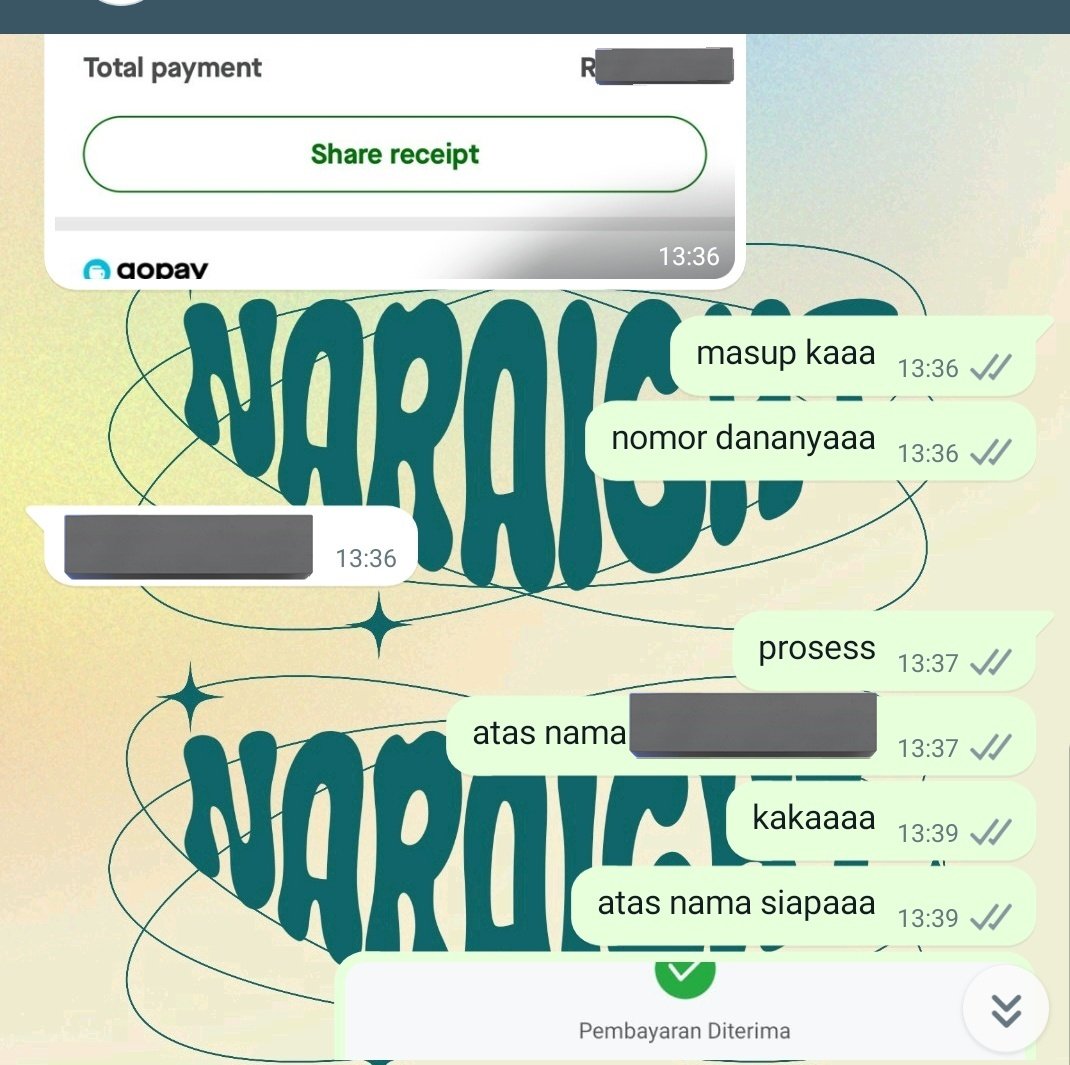 ceroals's tweet image. hai,, cust pertamaku as kang cv 😭☝🏻