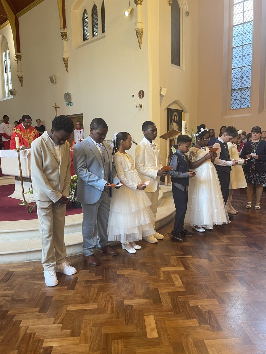 Congratulations to the 29 children who made their First Holy Communion today at St Joseph’s Church, the majority of which were Sacred Heart Children. We are so proud of you and promise to support you as you grow in your faith and spirituality.