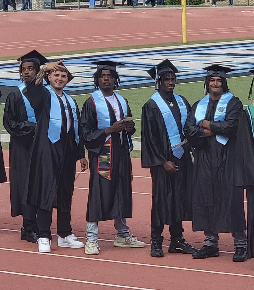 Big congrats to all of our players who graduated this week‼️ We are proud of you and appreciate all your hard work, dedication n commitment to our program, to your education and to your bright futures🙌🏾🙌🏾 Best wishes on your next journey at the next level and continue to make us