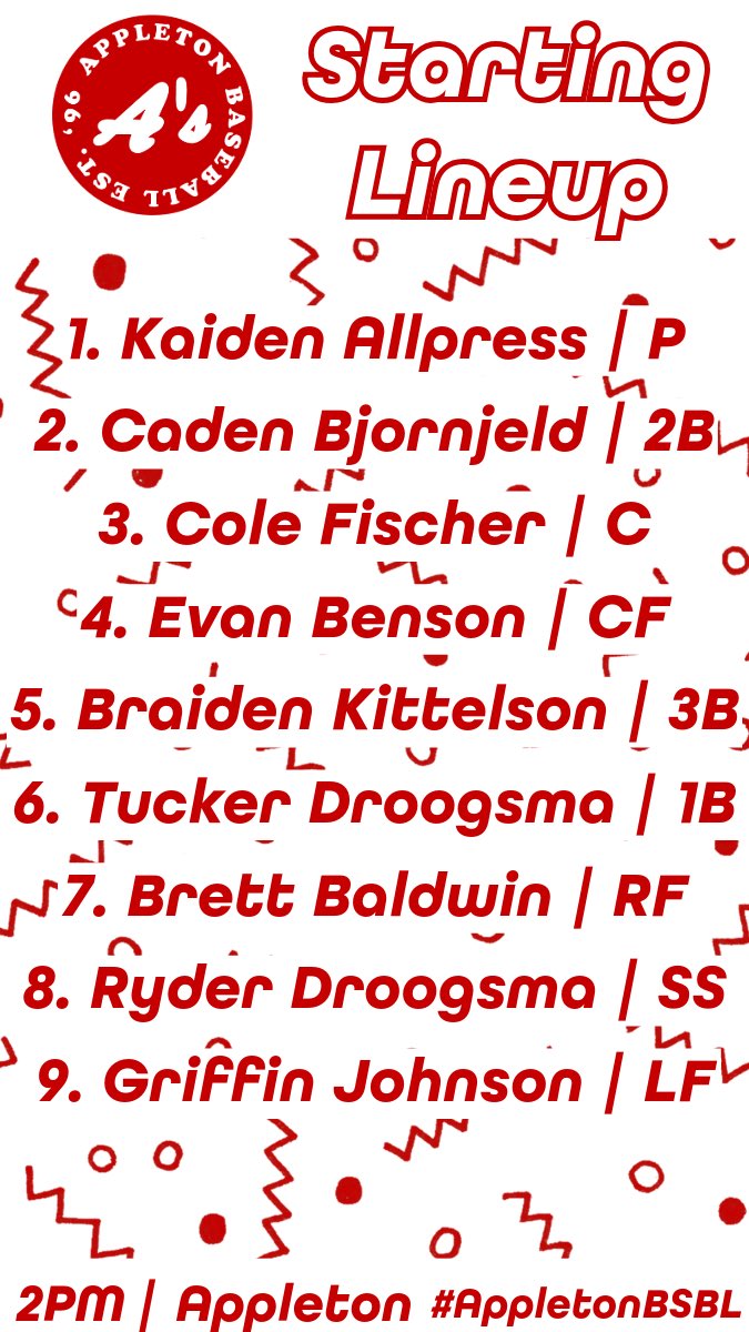 Appleton A's tweet media