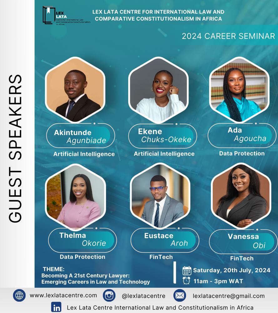 There is nothing more valuable than learning from the wisdom of seasoned professionals. Mentorship fosters growth, refines your legal acumen, and propels you towards success. Meet our accomplished speakers who are the perfect mentors!

Register here: docs.google.com/forms/d/e/1FAI…
