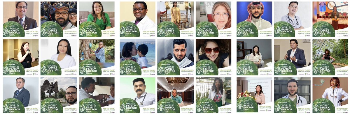 What an incredible World Family Doctor Day! 🌟 The global engagement and passion from family doctors everywhere have been truly inspiring. Together, we're shaping the future of healthcare and championing planetary health.🙌 #WFDD2024 #HealthyPlanetHealthyPeople