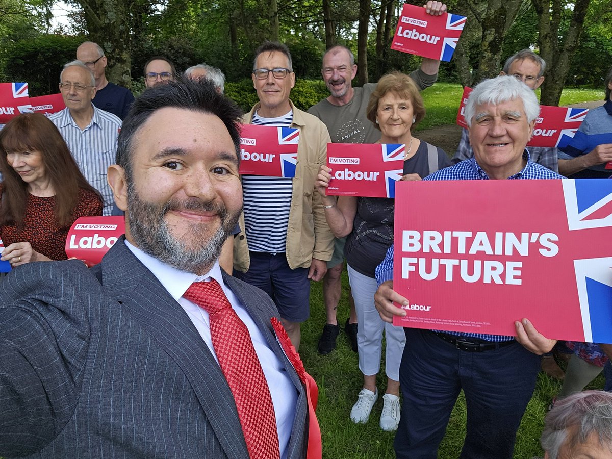 Honoured members chose me to represent Labour against Liam Fox at the next election. 

It’s clear from the doorstep that #NorthSomerset is tired of their absent MP and want someone who’ll put people first- I’m going to work hard for every vote and a future we can all be proud of.