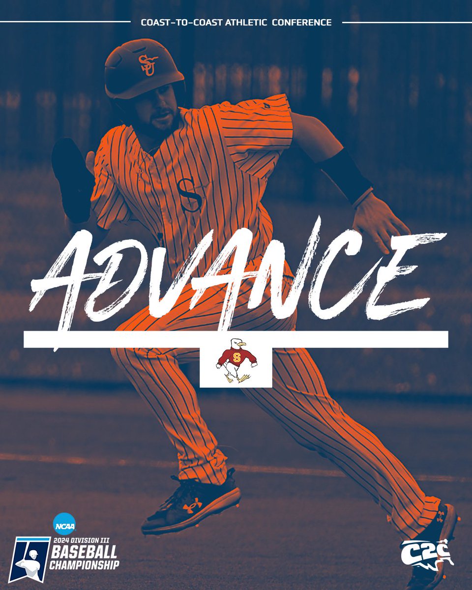 Coast-To-Coast Athletic Conference (@c2cathconf) on Twitter photo π¨ πππππ ππππππππ πππππ π¨
#D3Baseball Regional | FINAL
Salisbury 11
Mitchell 0
<a href="/SUSeaGulls/">Salisbury Athletics</a> advances to the Super Regionals versus Salve Regina!
βΎοΈ ncaa.com/sports/basebalβ¦
#C2CBSB // #Dare2Prepare π¨ πππππ ππππππππ πππππ π¨
#D3Baseball Regional | FINAL
Salisbury 11
Mitchell 0
<a href="/SUSeaGulls/">Salisbury Athletics</a> advances to the Super Regionals versus Salve Regina!
βΎοΈ ncaa.com/sports/basebalβ¦
#C2CBSB // #Dare2Prepare
