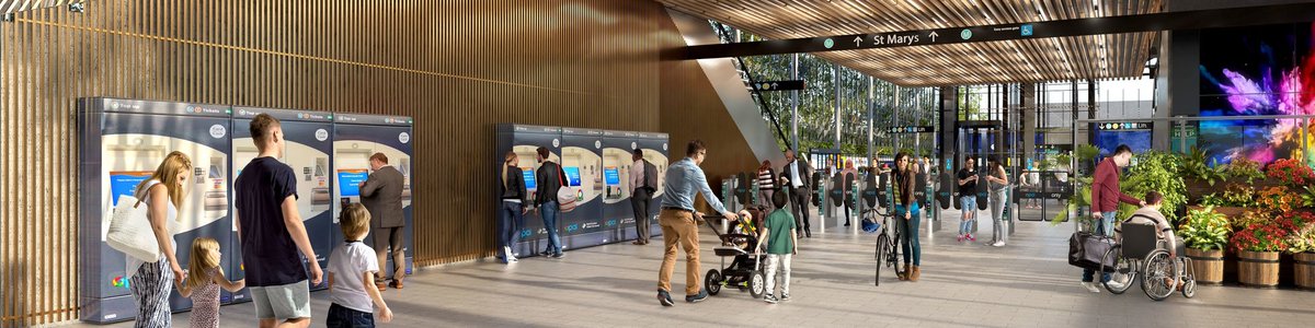 From today, Sydney Metro construction works will commence at St Marys Station.

For your safety, please spread along the platform and avoid standing in front of the construction zones.

Boarding assistance locations have also changed due to construction hoarding. More info 👇
