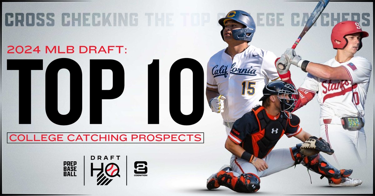 𝟐𝟎𝟐𝟒 𝐌𝐋𝐁 𝐃𝐫𝐚𝐟𝐭: 𝗧𝗼𝗽 𝗖𝗼𝗹𝗹𝗲𝗴𝗲 𝗖𝗮𝘁𝗰𝗵𝗲𝗿𝘀 ICYMI: @DSeifertD1PBR breaks down his 2024 #MLBDraft Top 10 College Catching Prospects. 📈👇 📊 loom.ly/2k0feq0 | @PBR_DraftHQ