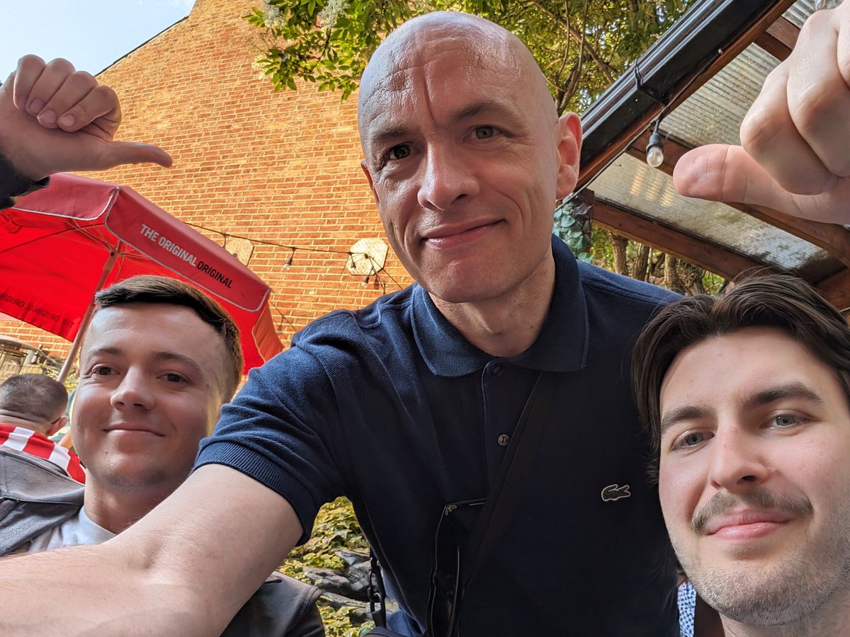 The season ends as the season starts, met these Brentford lads in Philadelphia pre season and here we are at the end of it. 

The best bit about football, the friends you make. 

#NUFC