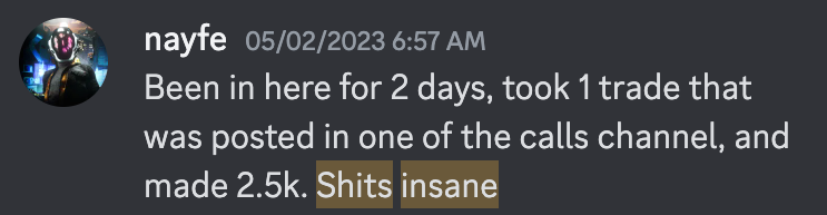 2 days... One trade... $2,500 profits🤑

 Champs Only continues to print.