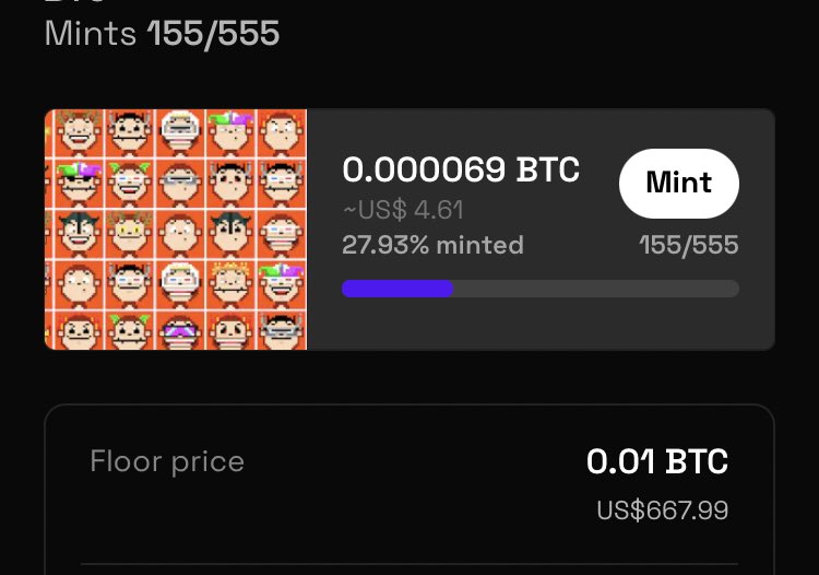 MASSIVE GIVEAWAY. Valuable Ordinal. Share this post. Drop your #ordinals address. Follow this account. Join the discord. Winner chosen when mint is complete. 🔥🟧🫡 #btc