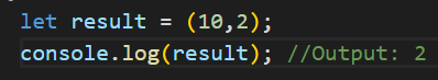 Anup1618's tweet photo. 🚀 Diving deep into JavaScript! Today, I explored
if you write (10,2) in JS. The output is 2. 
The comma operator evaluates both of its operands (left to right) and returns the value of the second operand.

#JavaScript #NodeJS #LearnInPublic #JSIsWeird https://t.co/faN4Y2GvJk