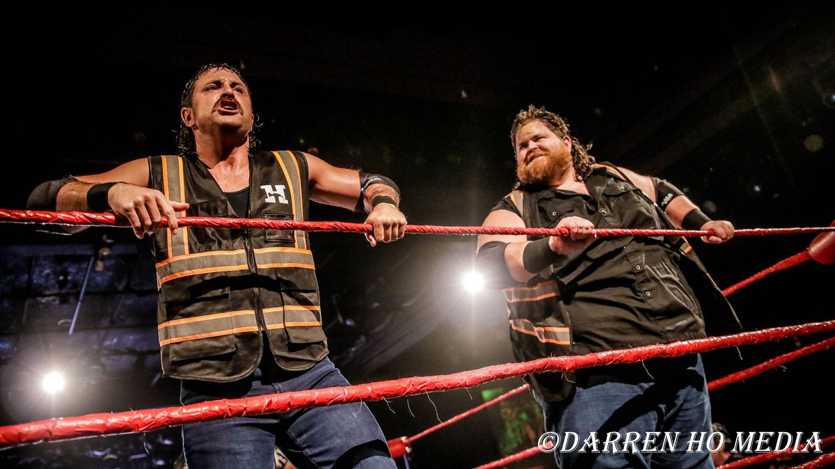 Re:Loaded (@shareef6o4 & @TheJackyLee) vs. @jackandsledge at @NEWWrestlingInc in Vancouver, BC at the @commodorevcr on May 10, 2024. (1/4) #NationExtremeWrestling #NEWDark #prowrestlingphotography #prowrestling #professionalwrestling #sports #sportsphotography #TagTeamWrestling