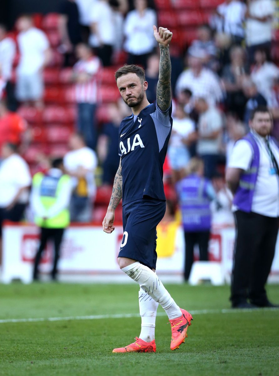It was important to finish the season strong. Assist, clean sheet and 3 points away from home in front of our unbelievable away support. We’ll be back better next year. COYS Always 🤍 <a href="/SpursOfficial/">Tottenham Hotspur</a>