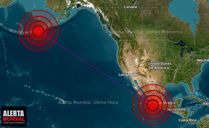 ¡ALERTA SISMICA! 🚨Potente sismo sacude Alaska.. 4 minutos despues se siente un MODERADO temblor en Michoacan, Mexico.. ¡¿Se viene!???? 👉👉 alertamundialinfo.com/2024/05/19/dob…