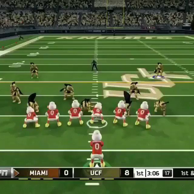 The one thing we all want out of EA sports college football Mascot mode