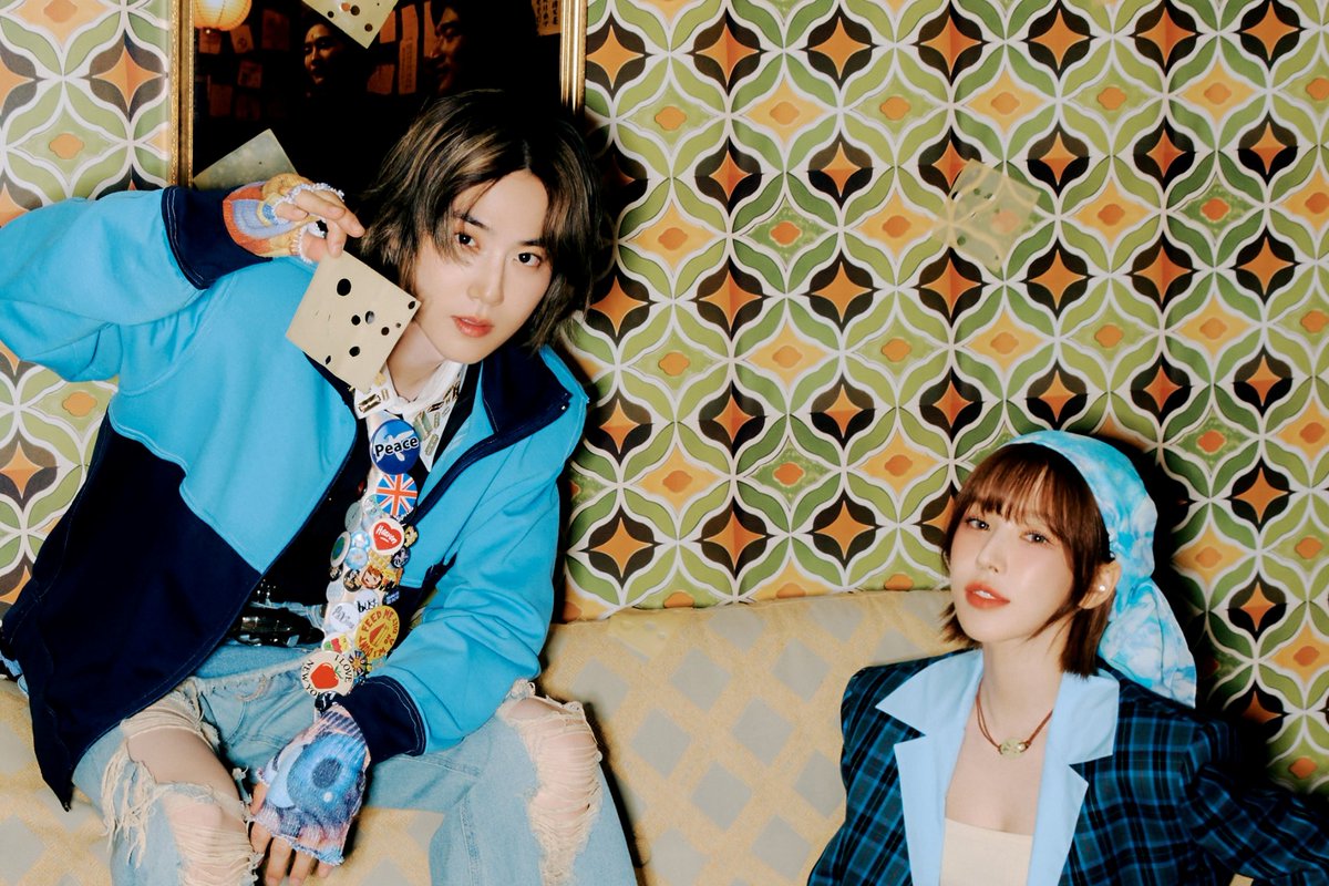 #EXO's #SUHO &amp; #RedVelvet's #WENDY will drop their highly anticipated pop rock collab "Cheese" tomorrow! 👏🧀💥2⃣0⃣🔥👑👑💙

PRESAVE: suho.lnk.to/1to3 

#Cheese #1to3