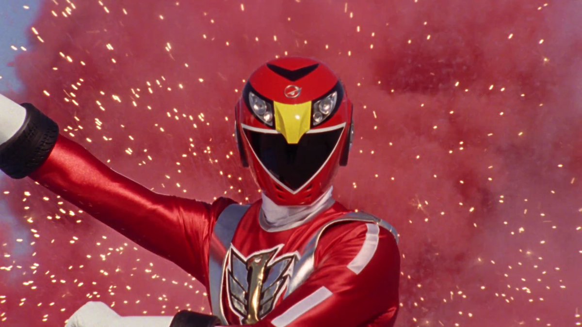 Mach Full Force! Go-On Red! Don't mind the stock footage #Boonboomger #GoOnger