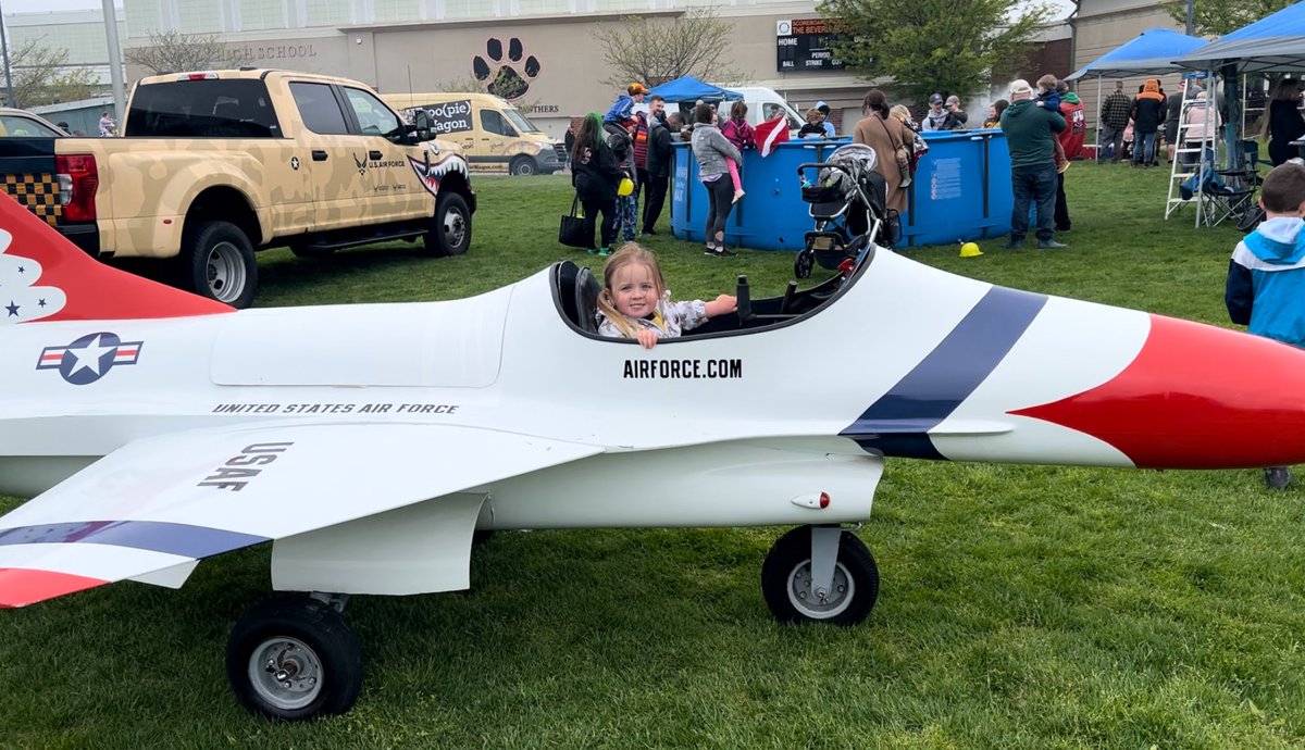 She wouldn’t let me drive the plane