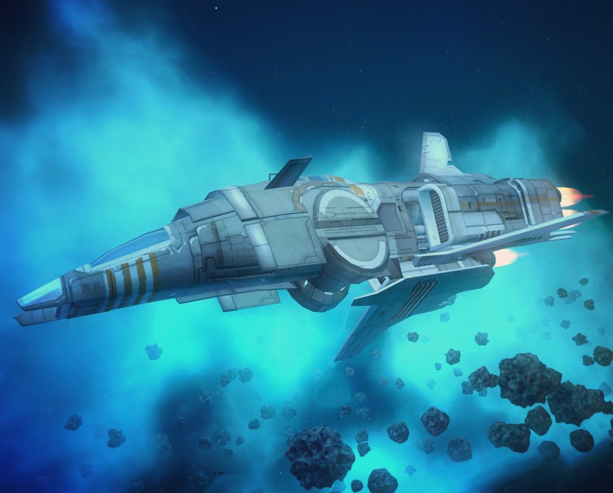 StellarWanderer's tweet image. Insurgent heavy fighter ship 🚀💥

#spaceship #fighterpilot #spacesim #gamedev #steam
