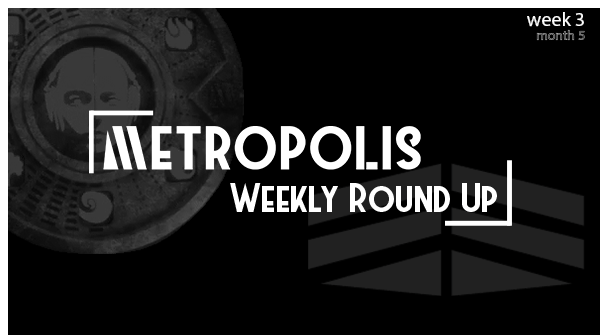 metropolisworld's tweet image. We have had a busy week!
Here are the highlights.

#RoundUp #Metropolis