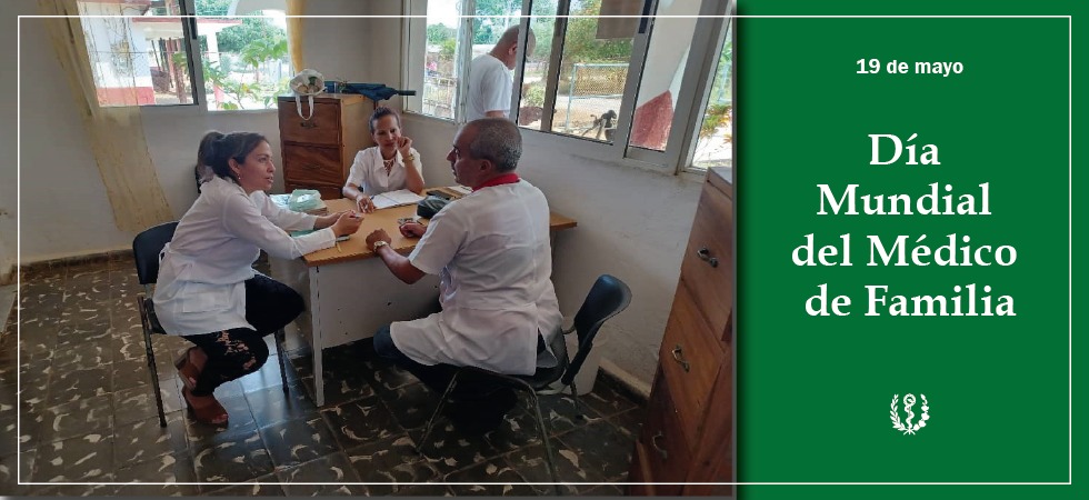 🩺En el  Día Mundial del Médico de Familia nuestro reconocimiento a quienes constituyen baluarte imprescindible del Sistema de Salud Pública cubano🇨🇺.

⚕️Su labor en tiempos difíciles confirma su entrega y compromiso con la vida, dentro y fuera de Cuba.

¡Felicidades🎉!