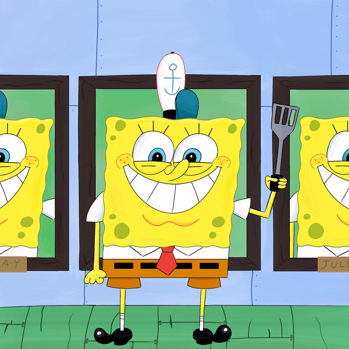 Oswarudo (@oswarudo1) on Twitter photo My submission for #RehydratedAlbum (based off Employee of the month)
#SpongeBob My submission for #RehydratedAlbum (based off Employee of the month)
#SpongeBob