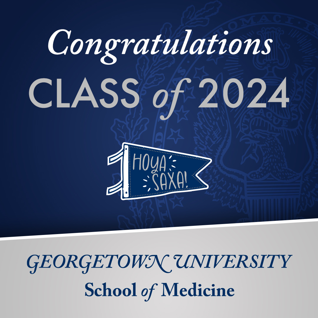Congratulations, Class of 2024! You did it! #HoyaMD2024 #Hoyas2024