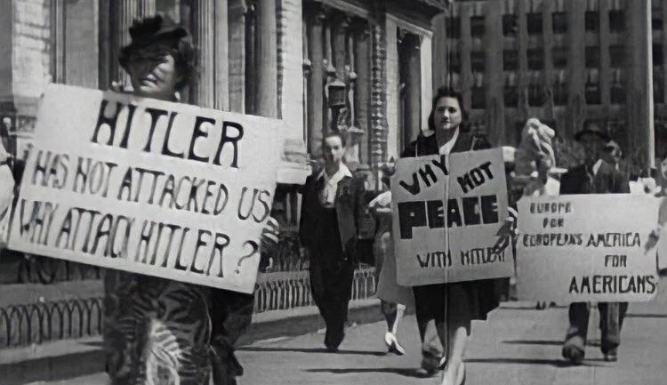 NYC protest, July 7, 1941