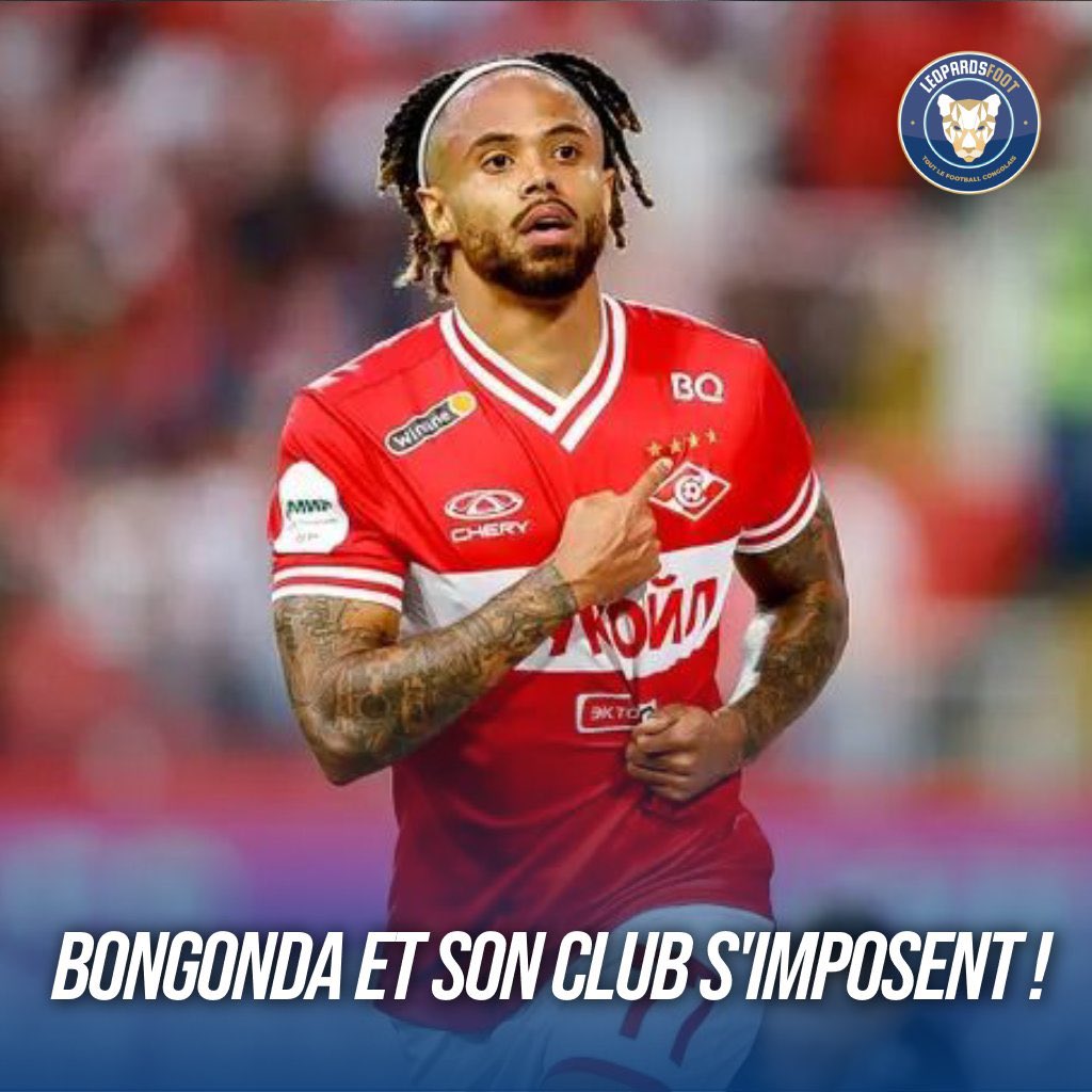 🐆 Bongonda et son club s’imposent ! Le Spartak Moscou enregistre une deuxième victoire de suisse en Première Ligue russe, après s’être défait du Rubin Kazan (3-1). Titulaire, Théo Bongonda en a profité pour inscrire son huitième but de la saison, avant de céder sa place à