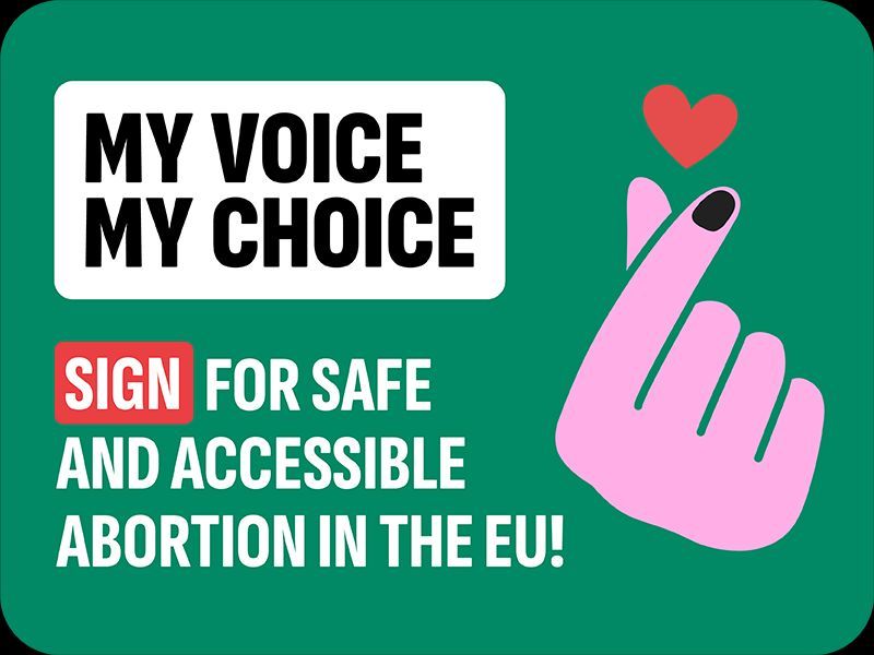 Sunday Sofa Activism 🛋 My Voice My Choice are collecting 1 million signatures from EU Citizens to demand action from the EU Parliament to make abortion safe and accessible for all. 🪧 myvoice-mychoice.org