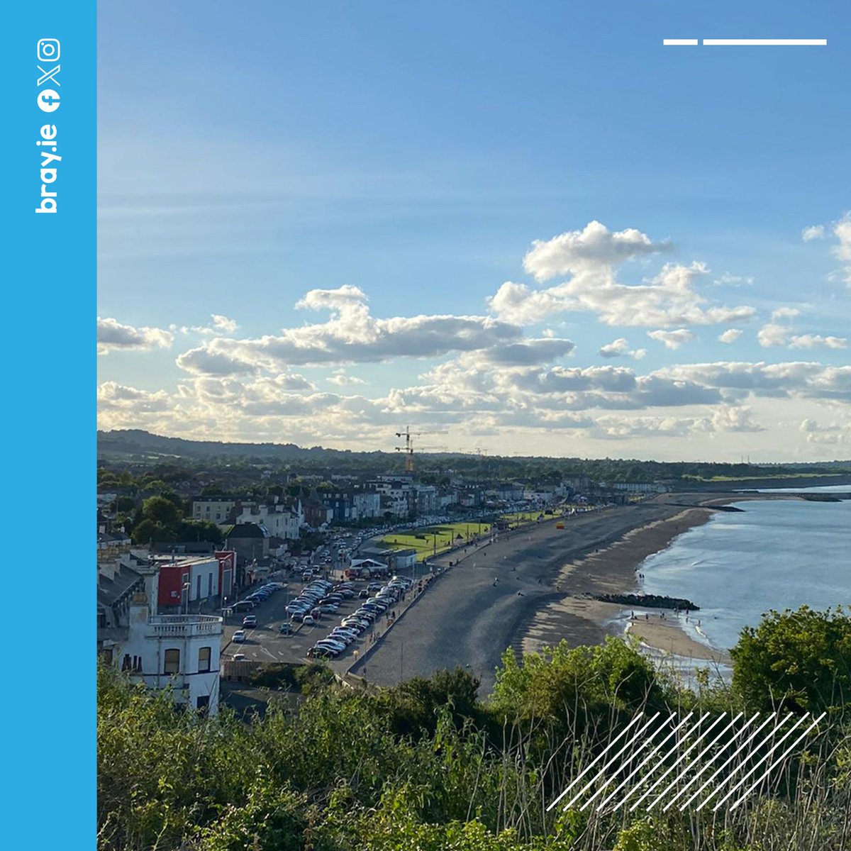 No matter what season it is, evenings are beautiful in #Bray... This summer why not make a break for #Bray? Plan your visit ➜ bray.ie ##SummerInBray #LoveBray