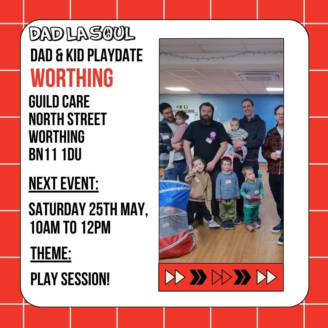 Grab your kids and come down to Guild Care in Worthing on Saturday for a funky play date like no other. Get tickets now >>> buff.ly/4bJvQJs