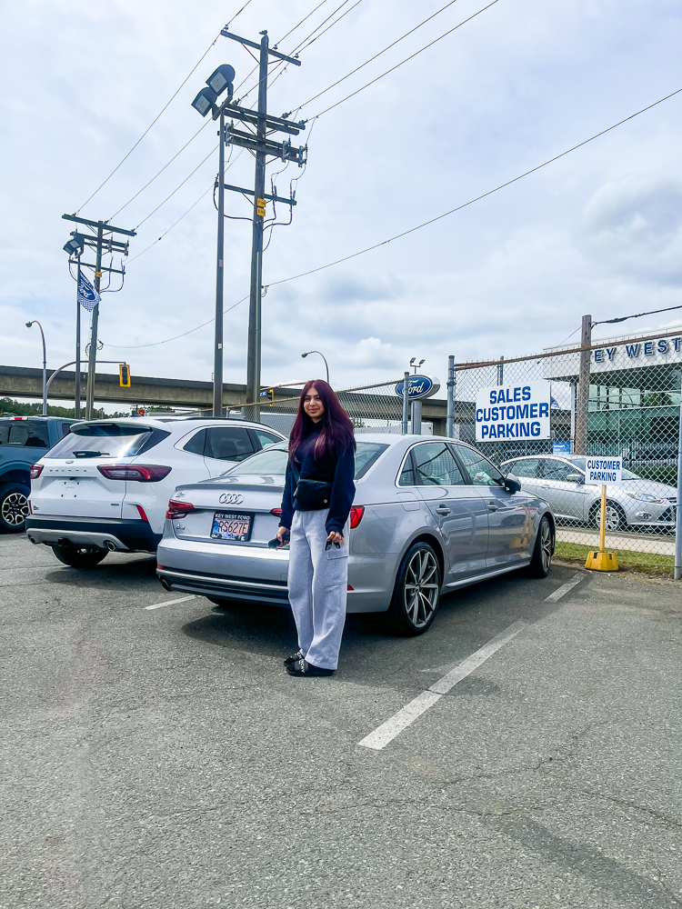 Big congrats to Sajel 🎉 for cruising down from Langley to seal the deal on her first ride, the sleek 2017 Audi A4! We're thrilled you trusted us to kickstart your driving journey. 💫💥

Enjoy your new whip, Sajel!

 #NewCarVibes #CarDealSealed #HappyCustomerJourney