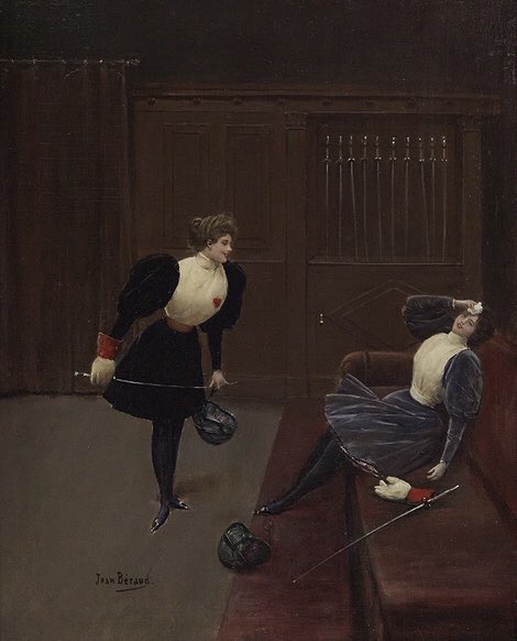 Jean Béraud ‘Eskrimciler’🤺