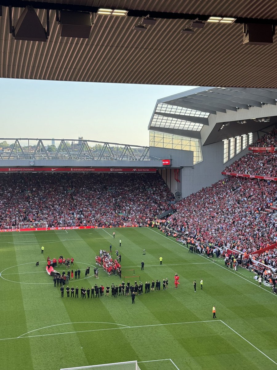 Klopp getting us to sing Slot’s name was just genius. And sums up the man. A true day of history that.