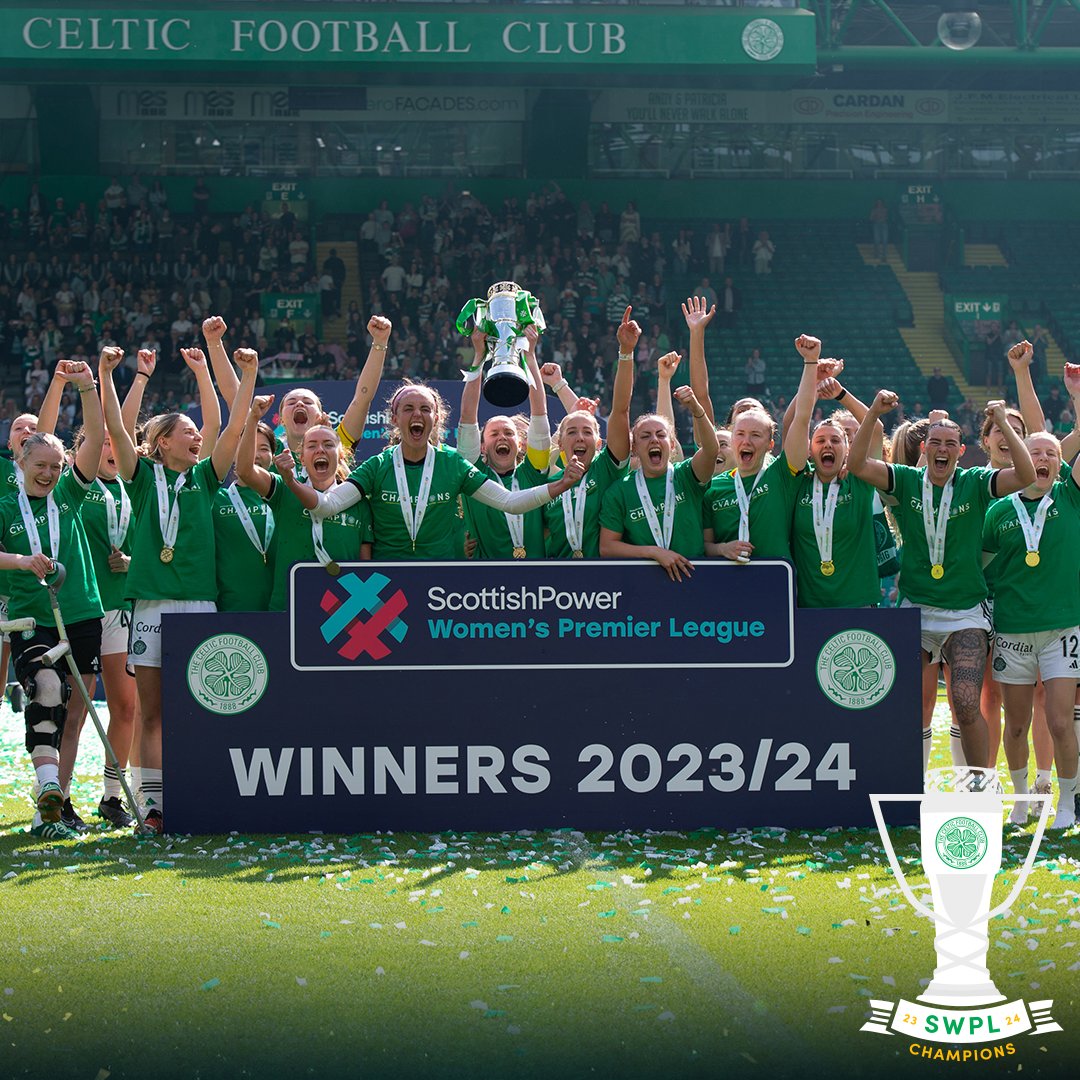 The first trophy lift was so nice, we had to do it twice ✌️👏

#HistoryGhirls🍀🏆