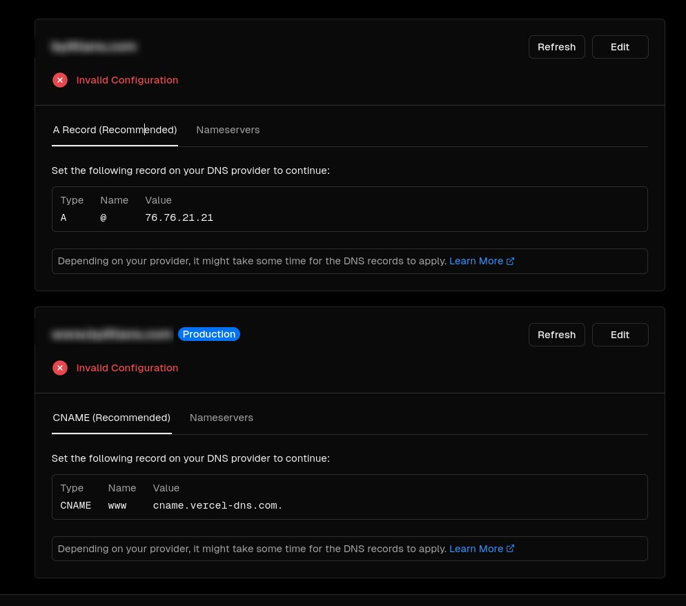 jhaharsh03's tweet image. Anyone knows how to connect a vercel project with @awscloud  route 53 registred domain??

#aws2024vienna 
#webdevelopment
#softwareengineer
