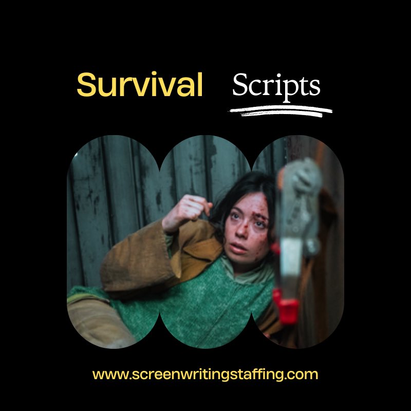 Call For Feature Screenplays: Company seeking stories about survival, dark comedy, and thriller scripts. This advert is only available through Premium Membership: 

screenwritingstaffing.com/premium-member…