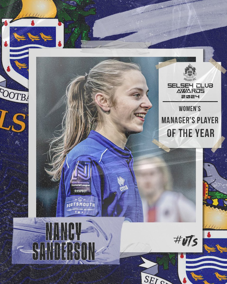 The final award of last night was Manager's Player of the Season. Nancy came to the club just after Christmas and has become a permanent fixture in the side ever since. She settled into the squad extremely quickly and become a key member if the side. 📸 & 🖼 @McGuffin_Media