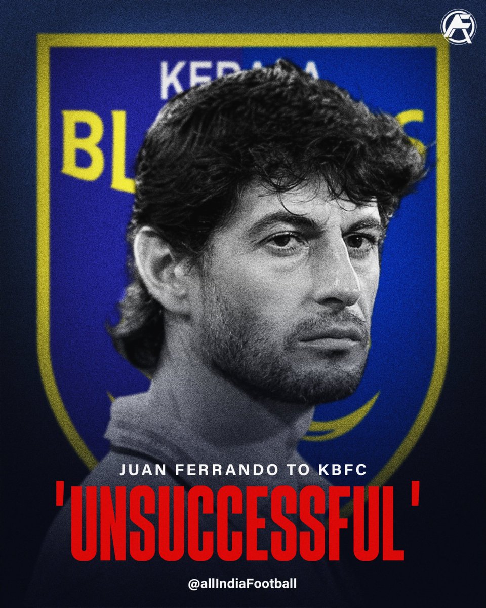 Kerala Blasters FC showed interest in appointing Juan Ferrando as their new head coach, but the negotiations fell through.👀 The former ISL-winning coach has now joined the Cyprus top division club AEK Larnaca. 🤩 Follow @AllIndiaFtbl for every update related to Indian Football