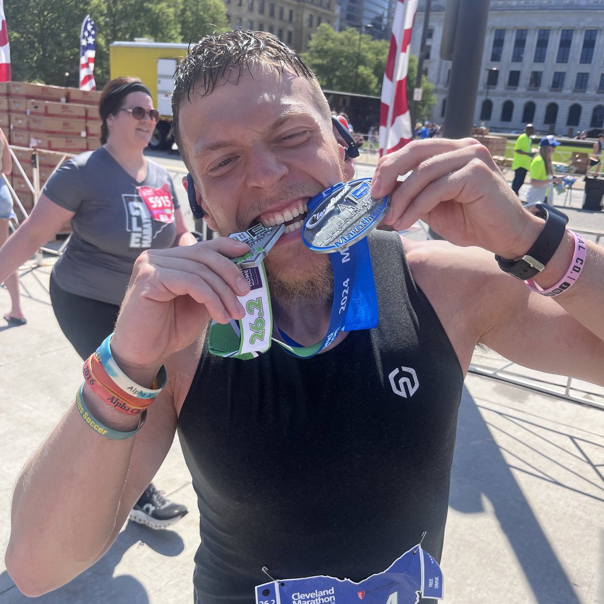 Joe Mertens (@joemertens10) on Twitter photo Saved my best run for my 2nd ever marathon! Finished 313th out of 2006 competitors and shaved 24:46 off my first marathon time, finishing with a time of 3:40:00! Placed 259th out of 1336 men that competed!
Shoutout to my guy <a href="/p_mcguire18/">Pat McGuire</a> for the fire action pics!
#OnToChicago Saved my best run for my 2nd ever marathon! Finished 313th out of 2006 competitors and shaved 24:46 off my first marathon time, finishing with a time of 3:40:00! Placed 259th out of 1336 men that competed!
Shoutout to my guy <a href="/p_mcguire18/">Pat McGuire</a> for the fire action pics!
#OnToChicago