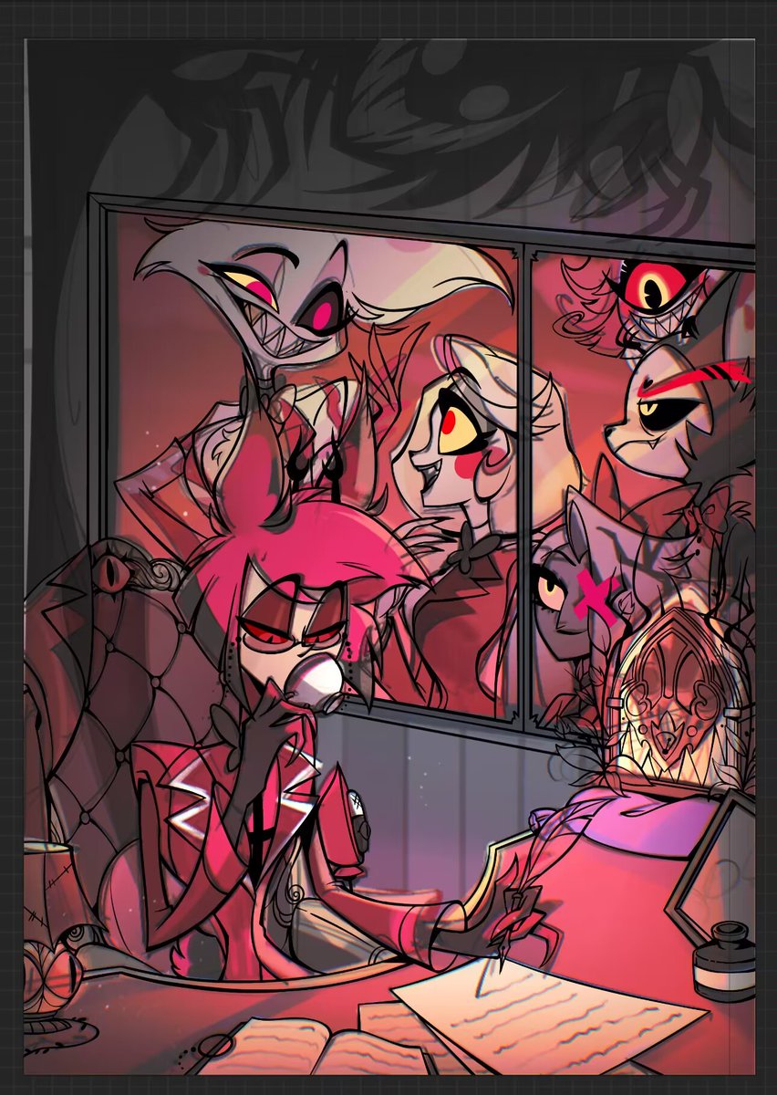 睡觉去了
#HAZBINHOTEL
#hazbinhotelfanart