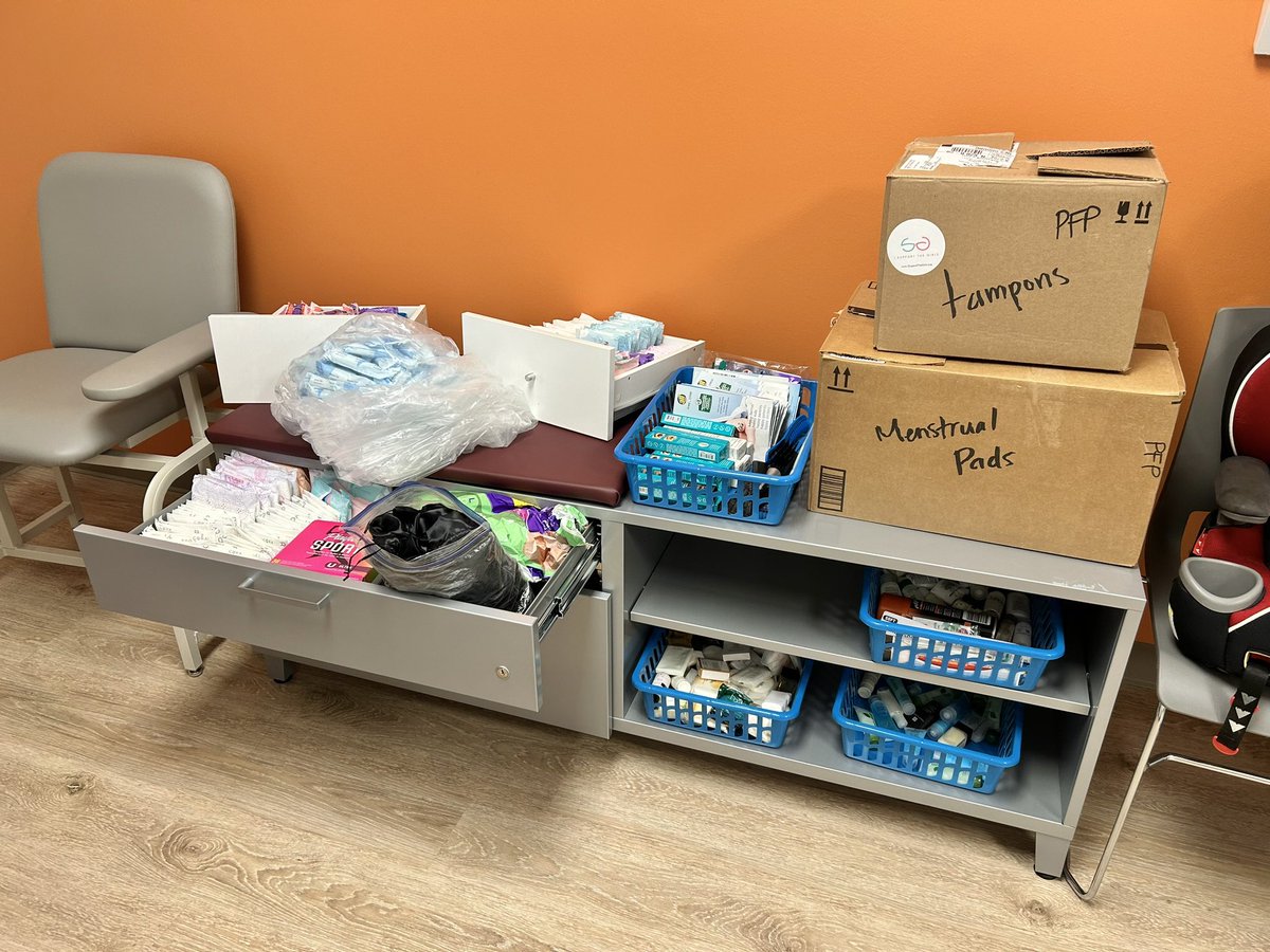 Special thanks to @I_Support_Girls Edwardsville for donating much-needed feminine hygiene products to our Youth + Family program this month! Their generosity is greatly appreciated + is making a huge difference for those who needed access to these resources! 🙌🏼