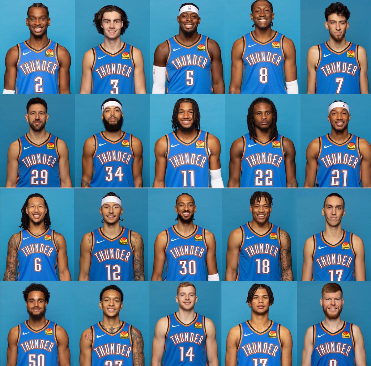 This will go down as one of my favorite thunder teams ever they made me proud so many times this season