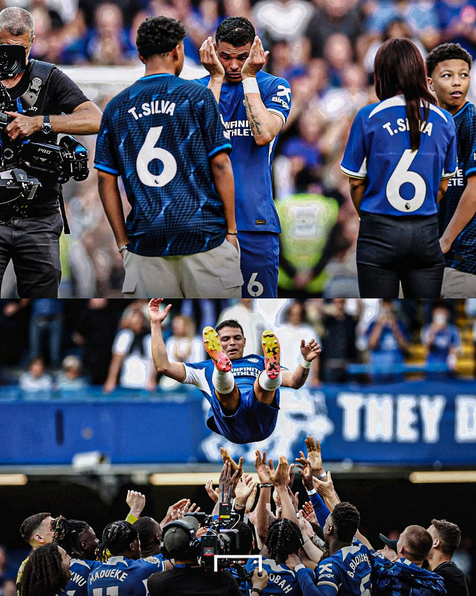 Chelsea say goodbye to Thiago Silva 💙