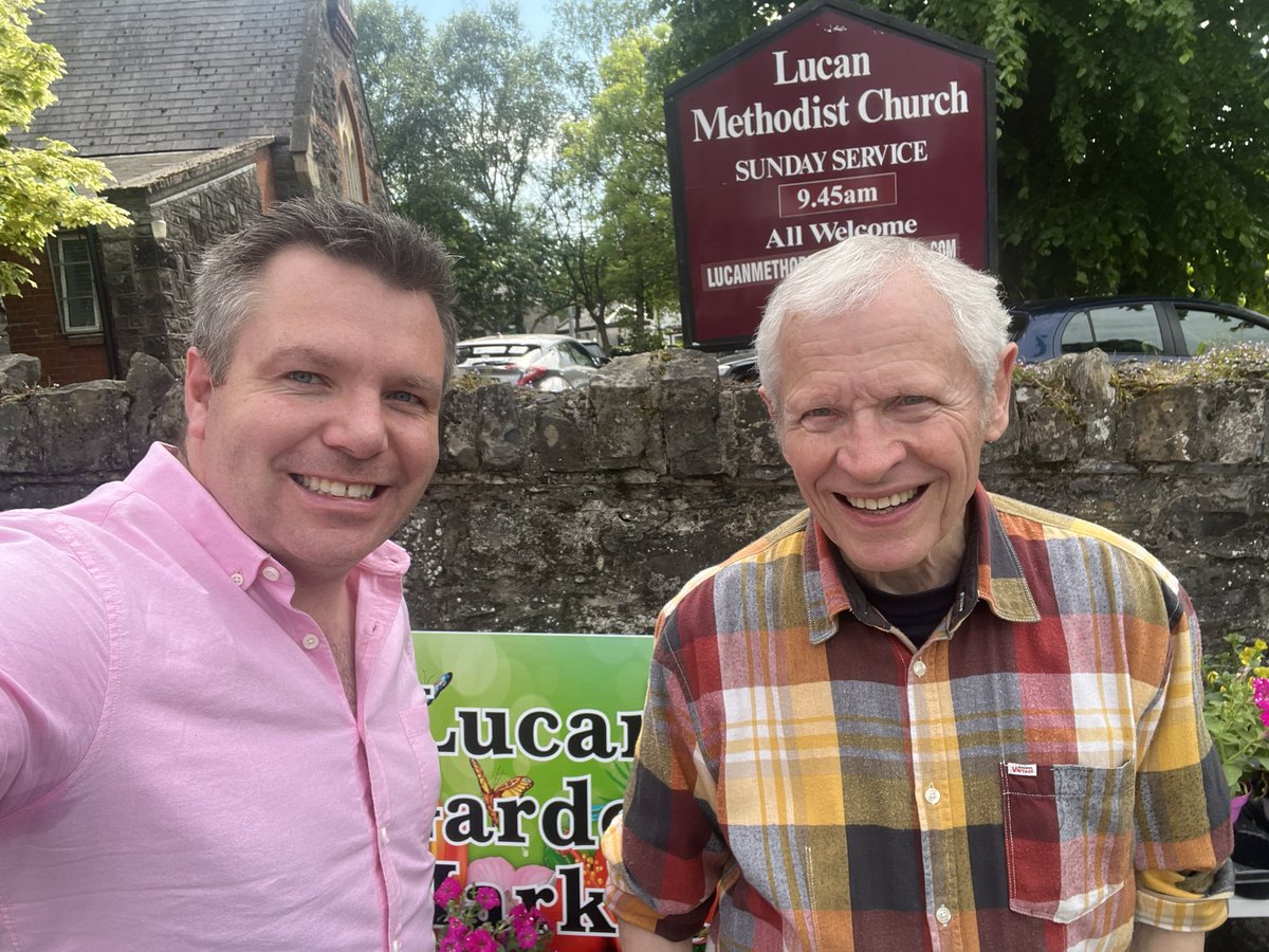 Got a chance to chat to Jim at the Lucan Garden Market outside the Methodist Church today and picked up some nice summer bedding - he’s there Friday, Saturday and Sunday! #palmerstownfonthill #lucan