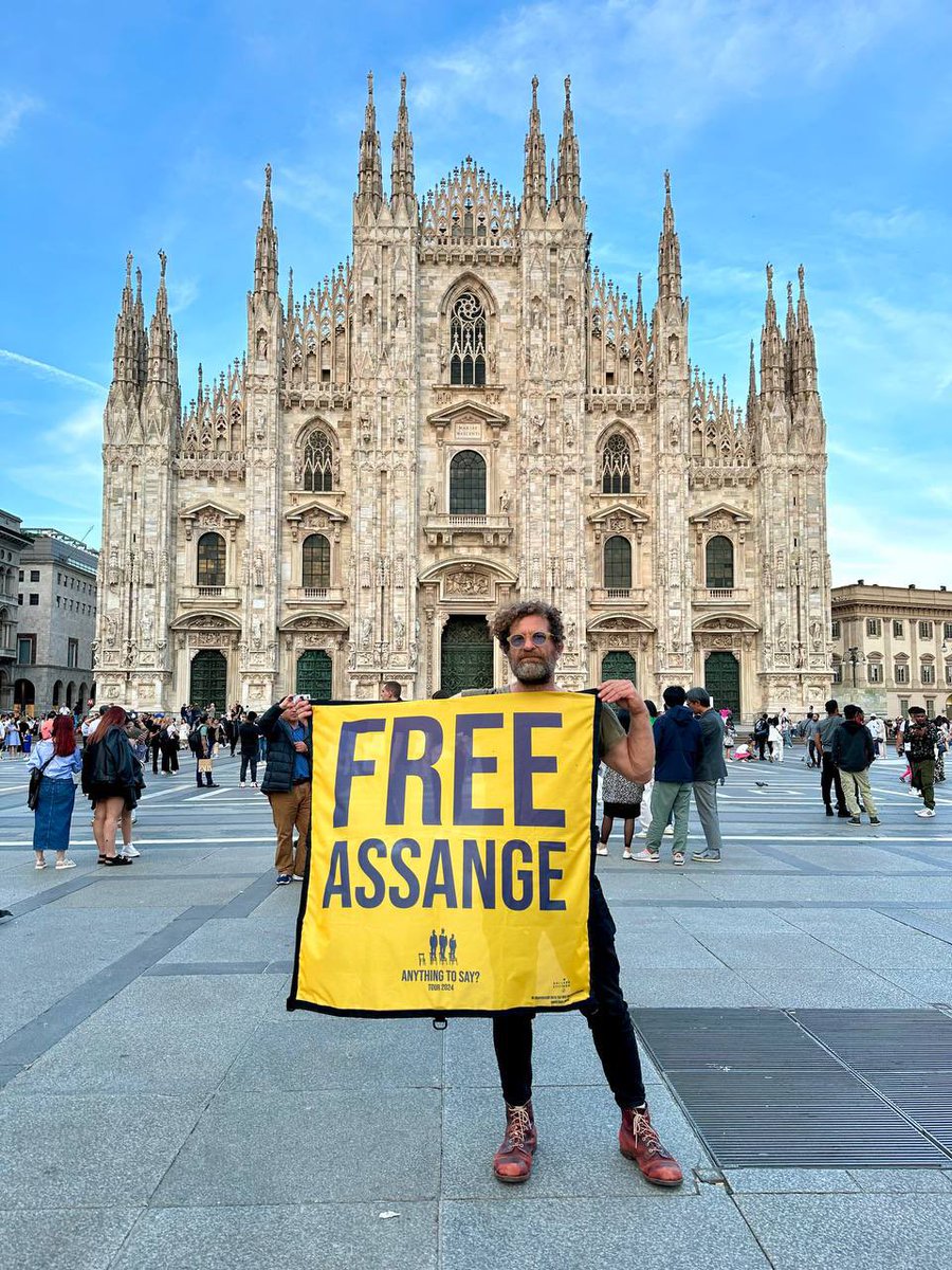 Tomorrow here and everywhere #freeassange
