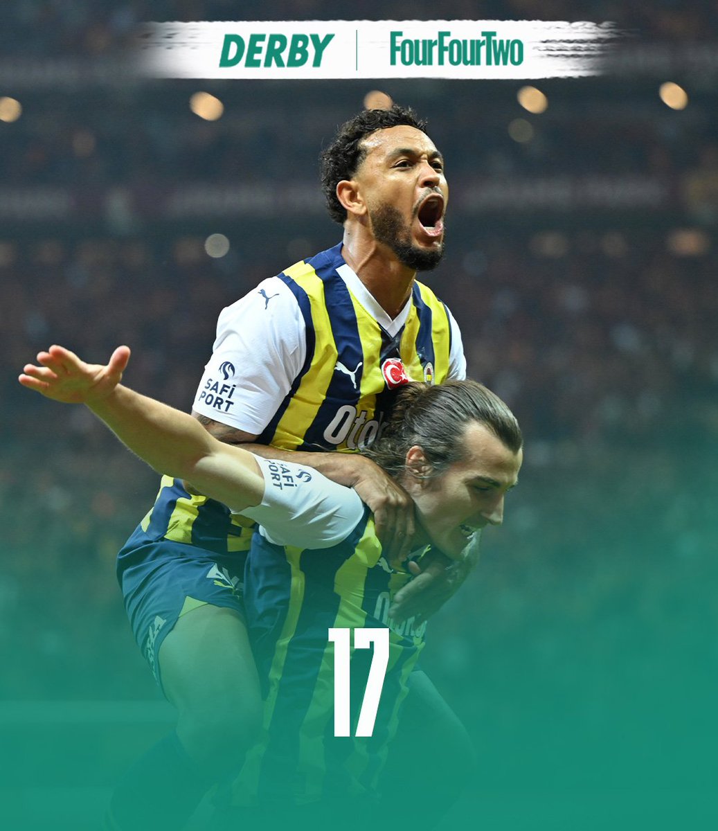 🟡🔵Galatasaray'ı deplasmanda 1-0 mağlup eden Fenerbahçe, rakibinin bu sezonki 17 maçlık galibiyet serisine son verdi!

#VerbiDerby