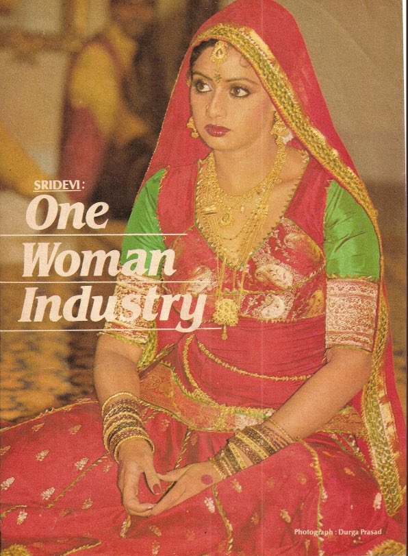 In history of Indian Cinema “One Man industry” and “One Woman Industry” words ever used only for #AmitabhBachchan and #Sridevi 🔥🔥